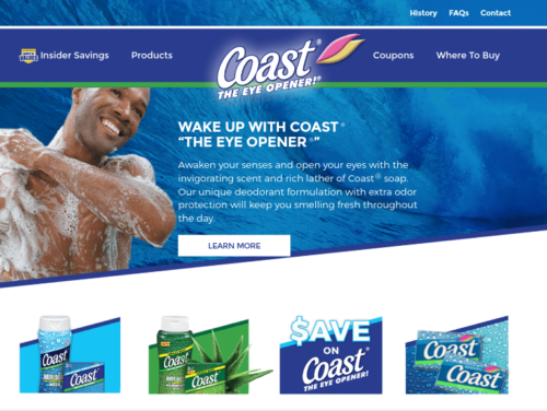 Coast Soap Website Tablet Landscape Coast Soap Website Tablet Landscape
